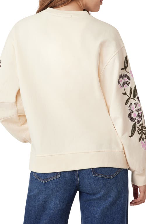 Scotch & Soda Logo Detail Cotton Sweatshirt In Brown