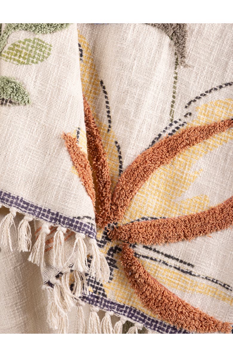 GAURI KOHLI Zurich Throw Blanket, Alternate, color, Multicolored