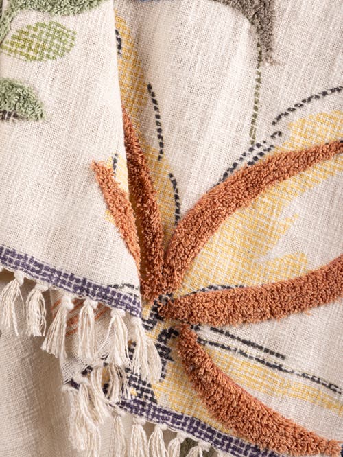 Gauri Kohli Zurich Throw Blanket In Multi