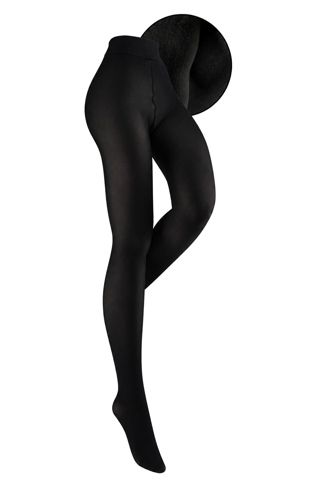 Two Tone Opaque Tights