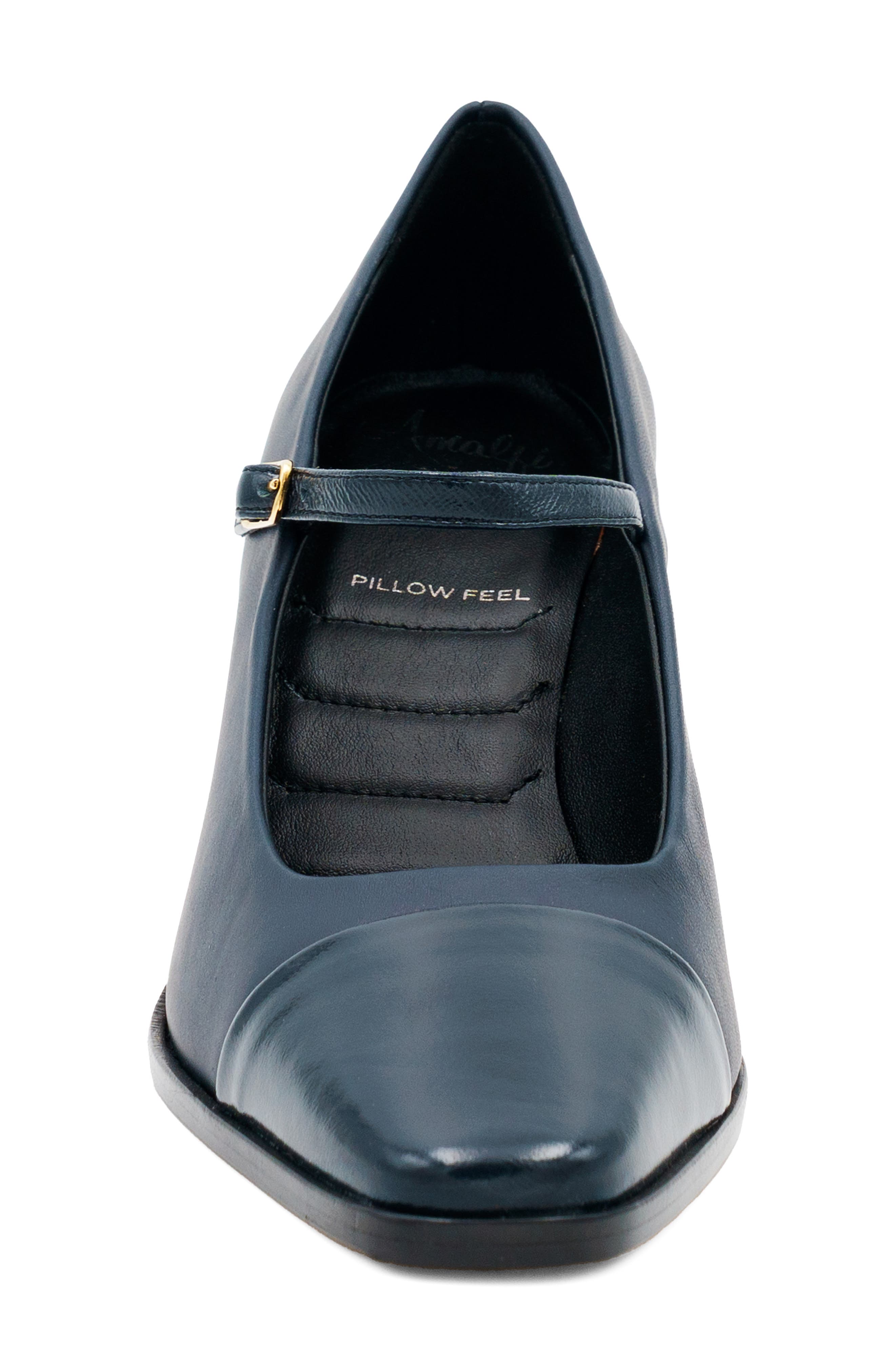 Felino Leather Mary Jane Pump, Alternate, color, NAVY