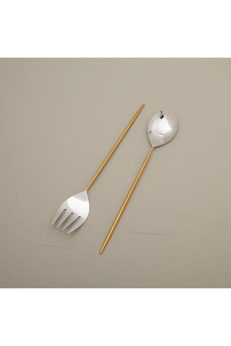 Sun & Moon Serving Set, Alternate, color, Silver