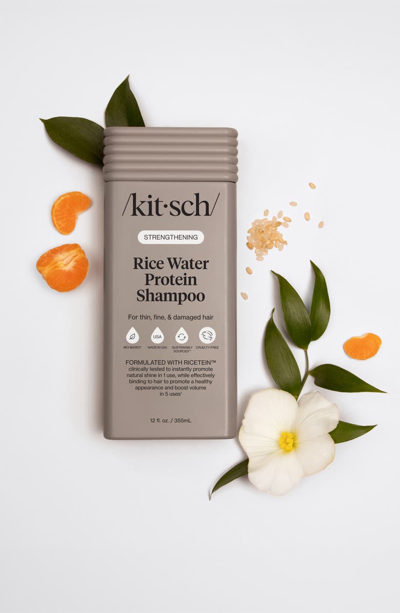 Kitsch Rice Water Protein Shampoo for Hair Growth, Alternate, color, 