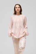 Le Fafo Cable-Knit Cashmere Sweater