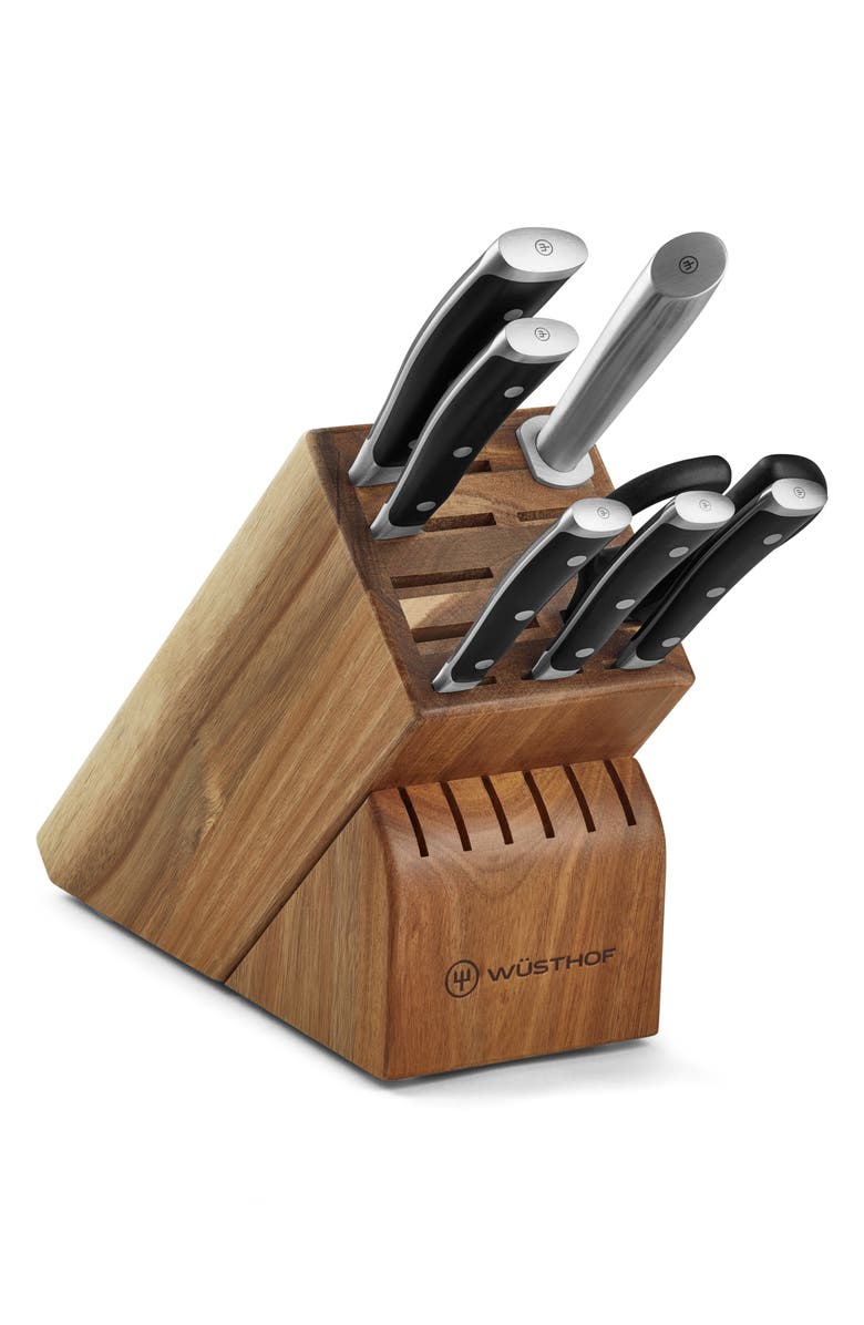 Wüsthof Classic Ikon 8-Piece Knife Block Set, Main, color, 