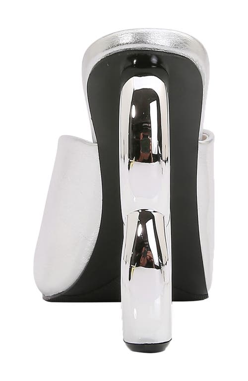 Ninety Union Cancun Slide Sandal In Silver