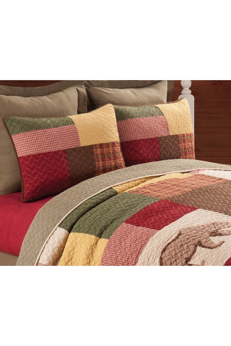 Luke Quilt, Alternate, color, Brown