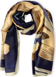 Youzey The Dancer Faux Silk Scarf