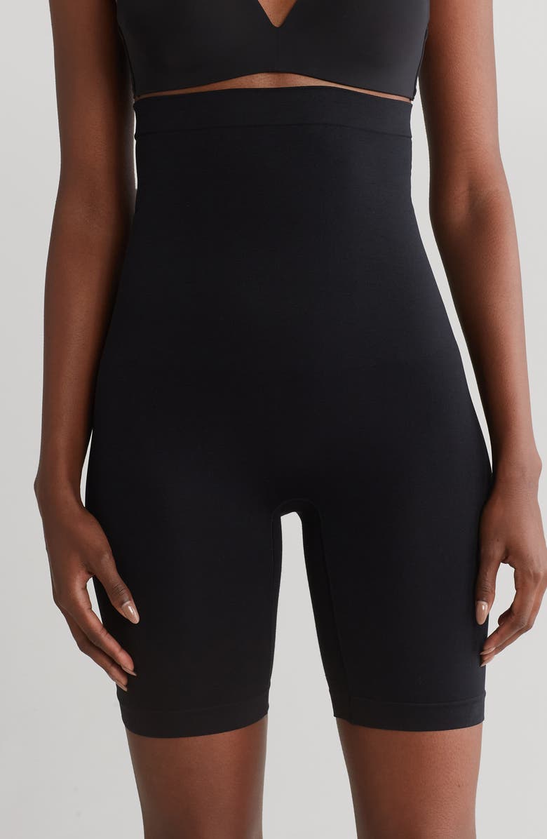 YUMMIE BY HEATHER THOMSON High Waist Shaper Shorts, Main, color, 