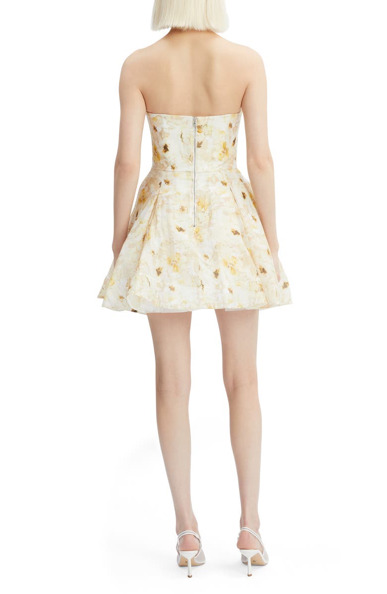 Bardot Abrielle Strapless Minidress, Alternate, color, 