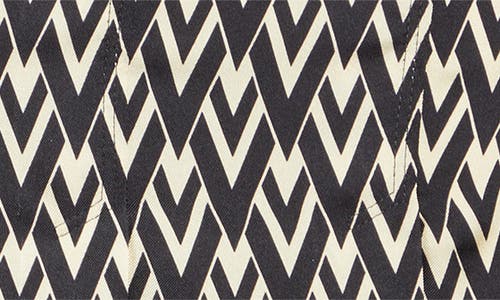 Valentino Belted Pleated Printed Silk-twill Midi Skirt In Black/cream