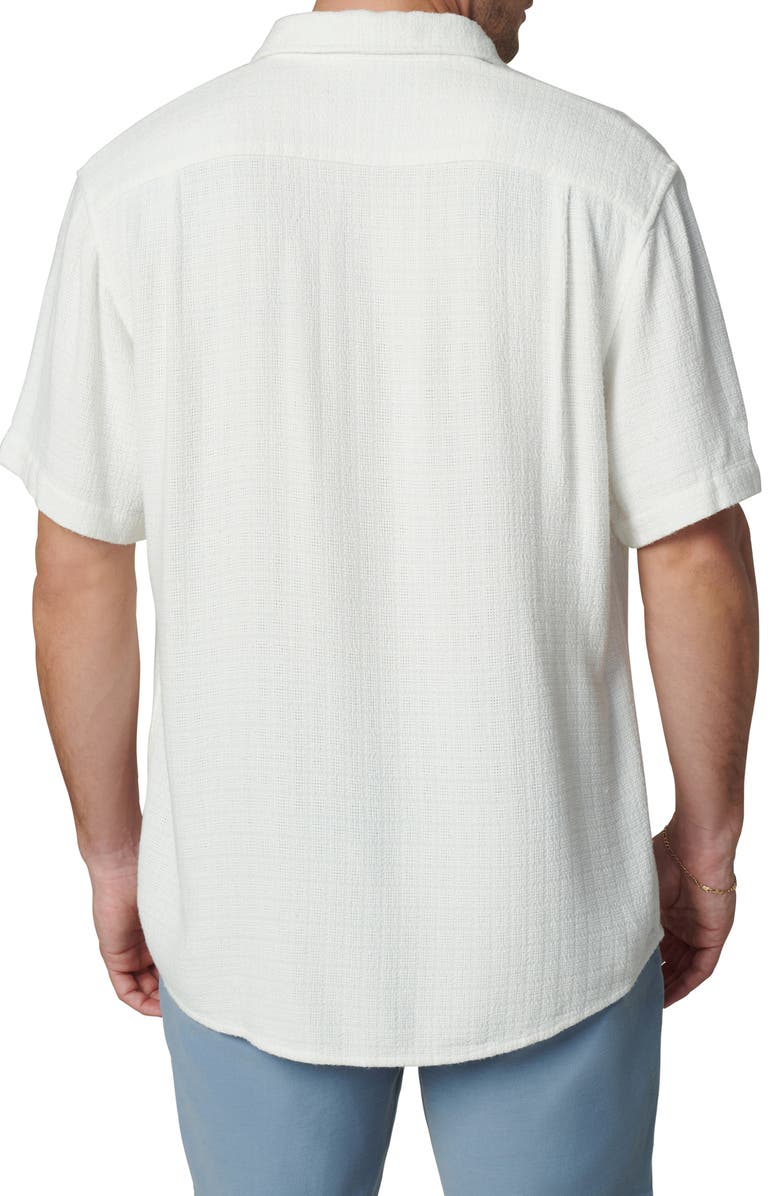 Joe's Scott Short Sleeve Linen Blend Button-Up Shirt, Alternate, color,