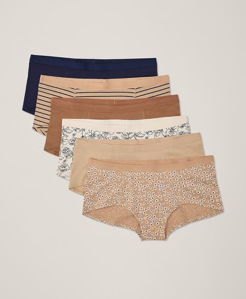 Pact Organic Cotton Everyday Boy Short 6-pack