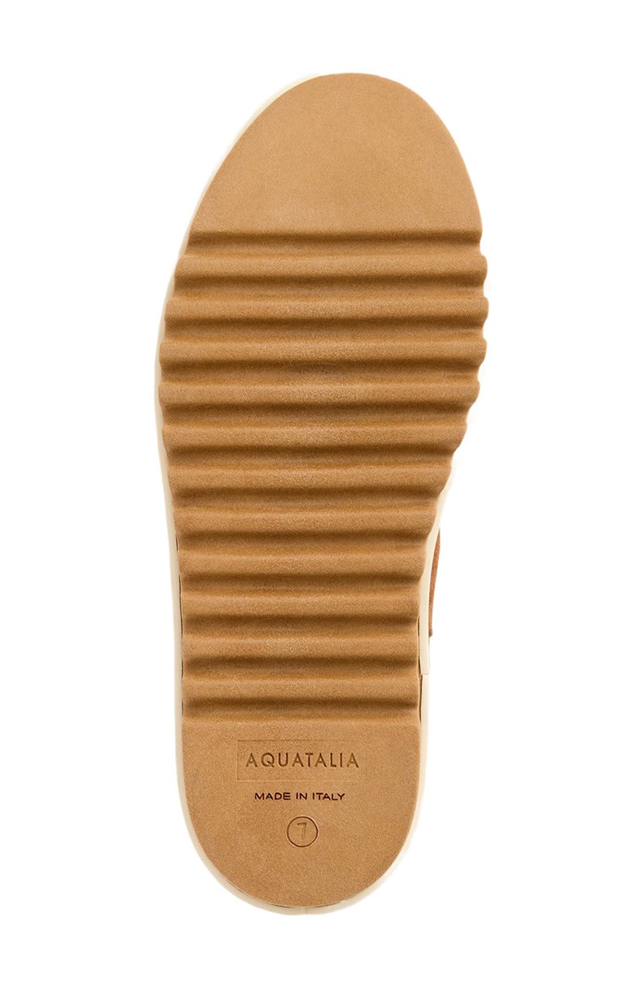 Alcee Mini Platform Waterproof Bootie, Alternate, color, BRANDY SUEDE