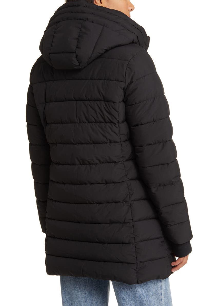 Lucky Brand Zip Front Clean Puffer Jacket, Alternate, color, 