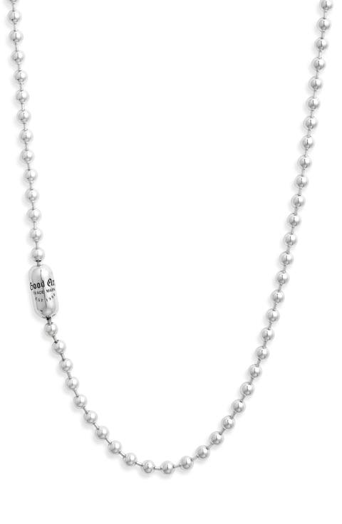 Men's Logo A Poplock Necklace