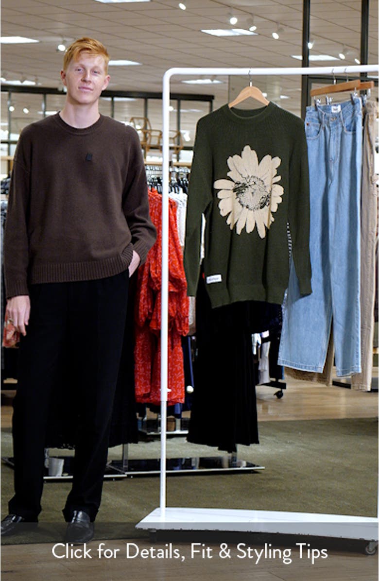 Sunflower Cotton Sweater, sales video thumbnail