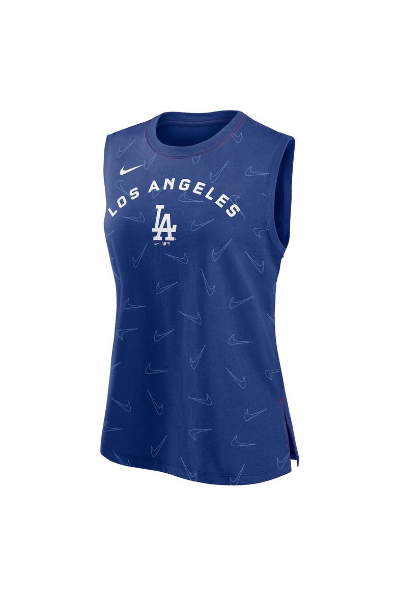 Women's Nike Royal Los Angeles Dodgers Muscle Play Tank Top, Alternate, color, Royal