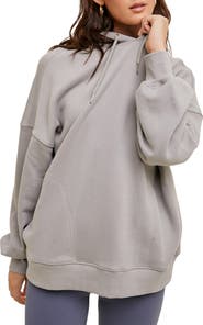 WISHLIST Oversize French Terry Pullover Hoodie