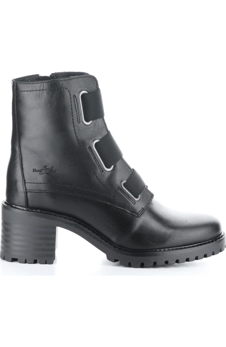 Bos. & Co. Indie Waterproof Bootie, Alternate, color, Black Feel Leather