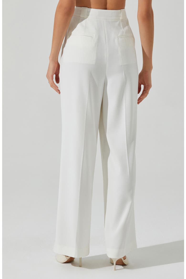 Bryony High Waist Wide Leg Pants, Alternate, color, OFF WHITE