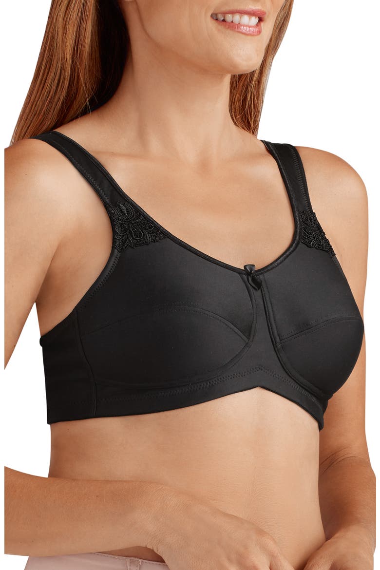Soft Cup Bra, Main, color, BLACK