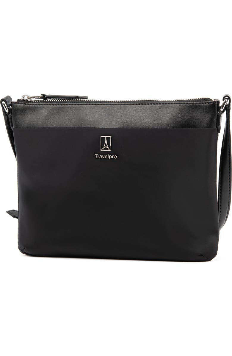 TRAVELPRO Platinum Elite Women's Crossbody, Main, color, Shadow Black