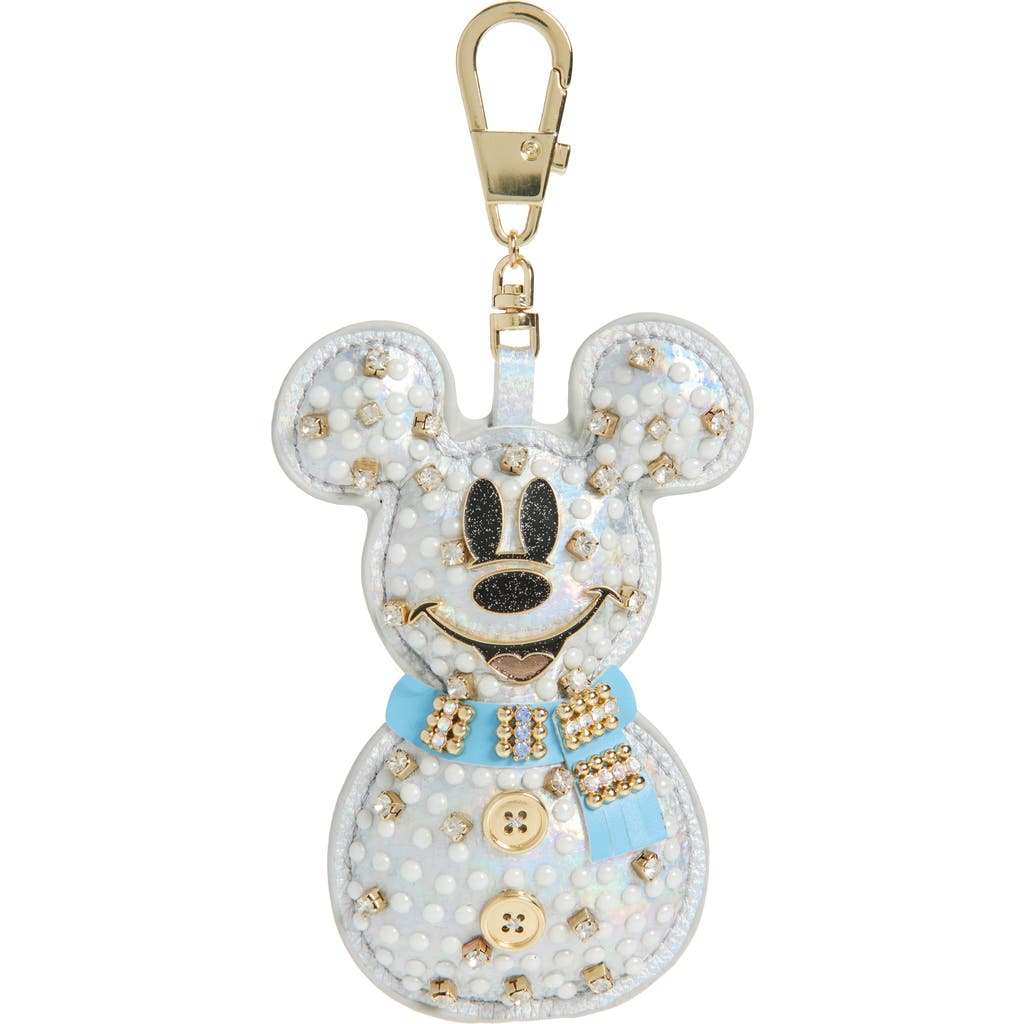 Baublebar X Disney Snowman Bag Charm In Transparent