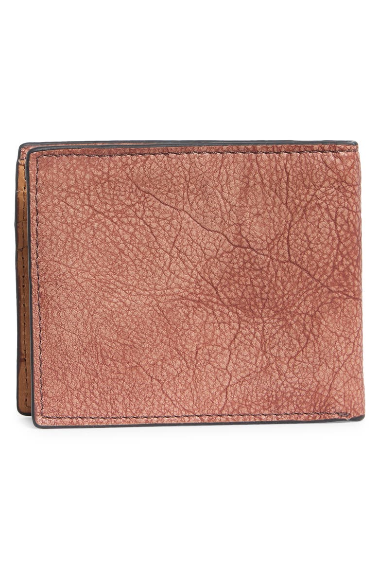 Steven Leather Bifold Wallet, Alternate, color, BROWN