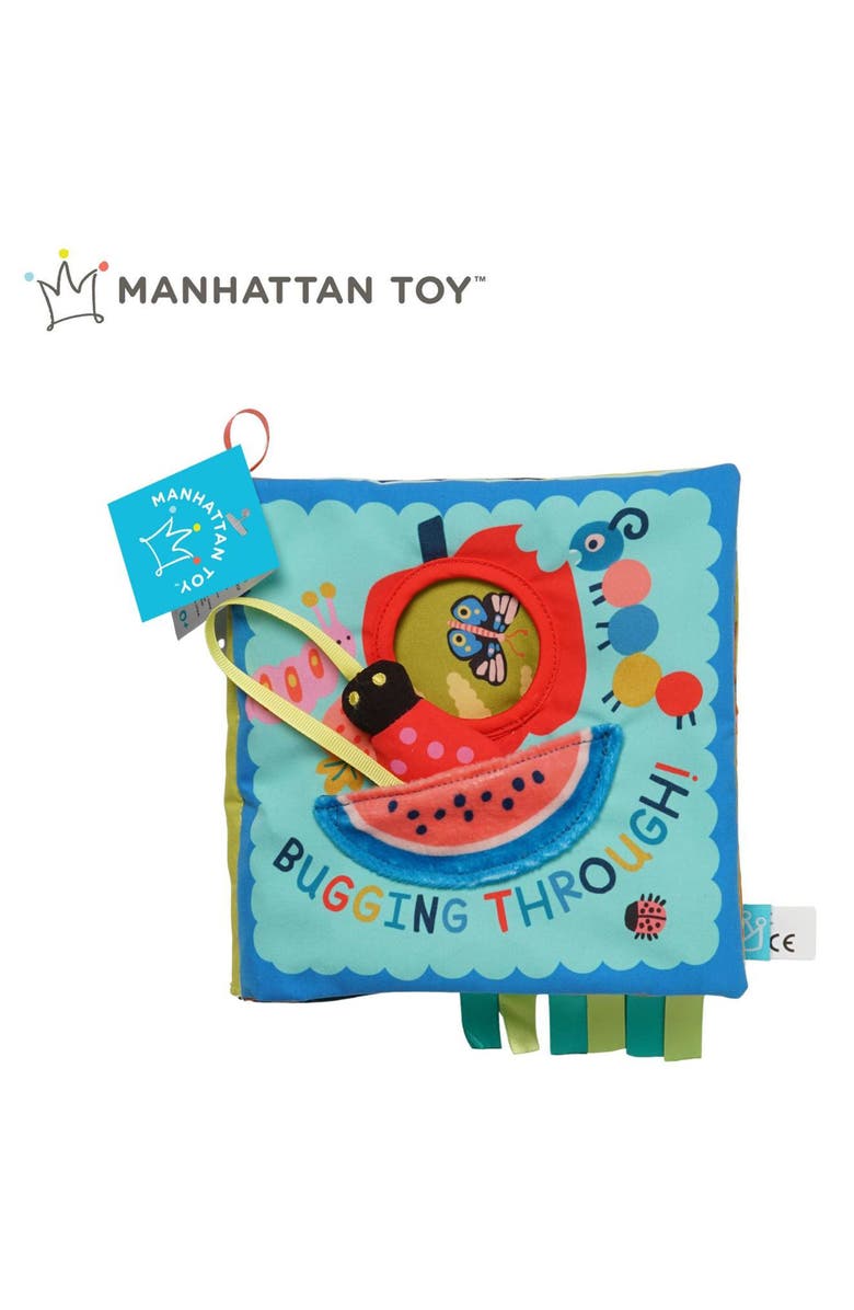 Manhattan Toy Bugging Through Soft Sensory Book, Alternate, color, Multi-Color