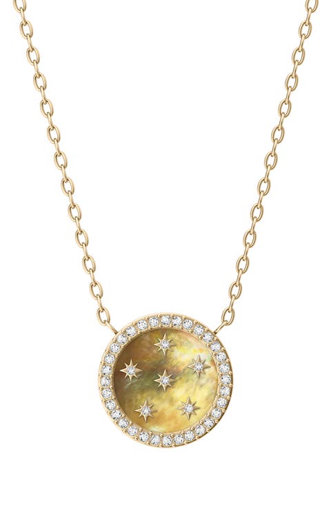 Merrit Northlight Mother of Pearl Pendant Necklace