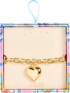 Leith Heart Charm Bracelet