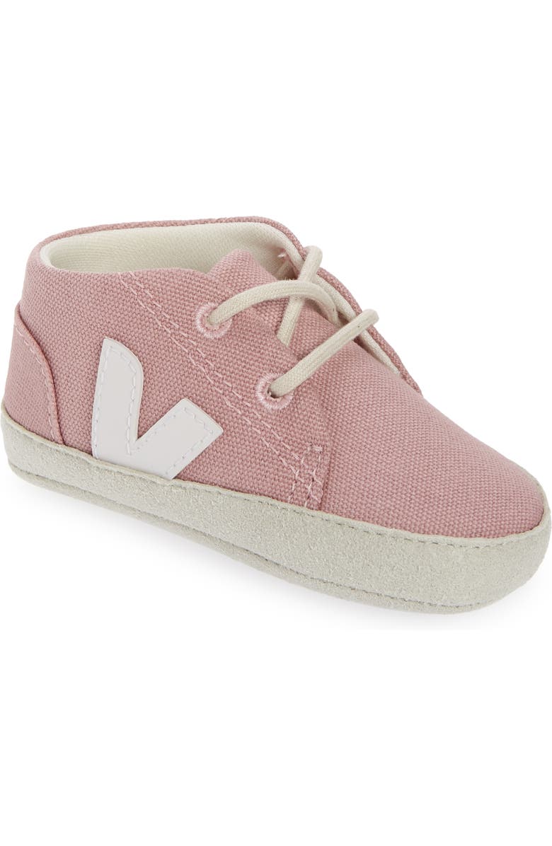 Veja Canvas Crib Shoe, Main, color,