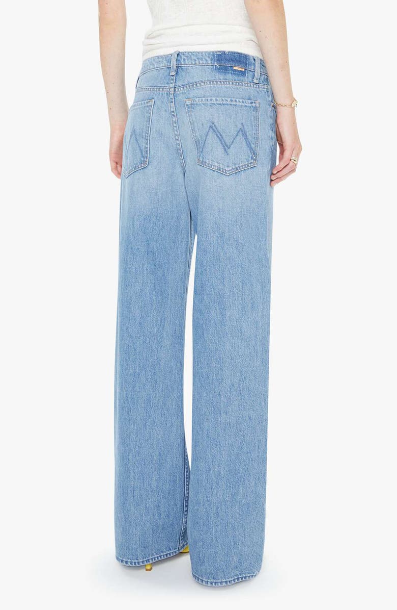 MOTHER The Rerun Zip Sneak Wide Leg Jeans, Alternate, color, Last Bite