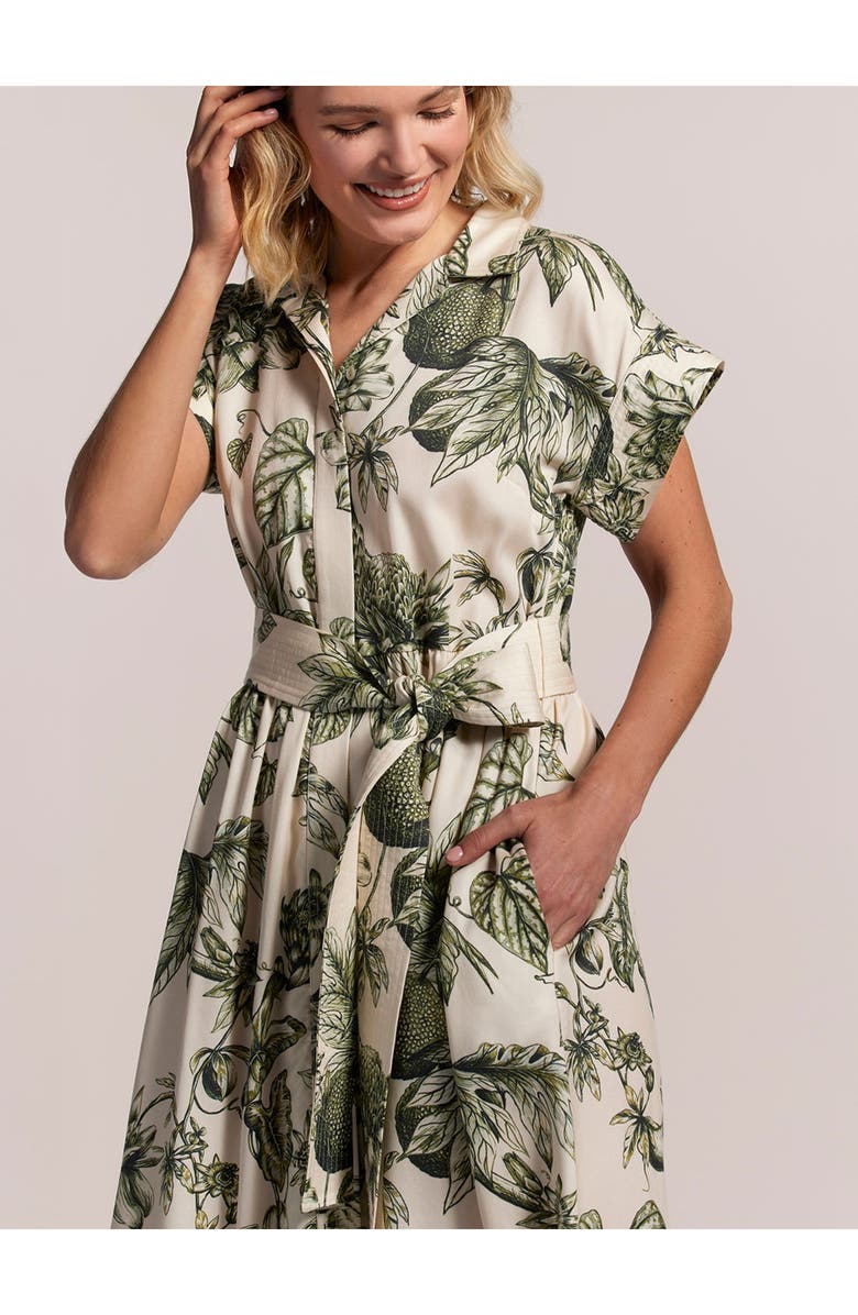 Tori Richard Flora in Ink Marni Dress, Alternate, color, 