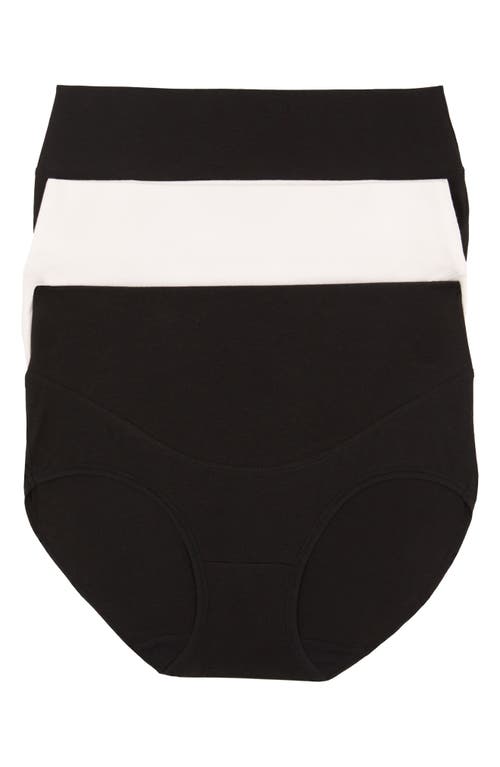 Felina 3-Pack Stretch Cotton Control Briefs in Tuxedo  product