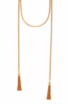 Vince Camuto Tassel Chain Necklace