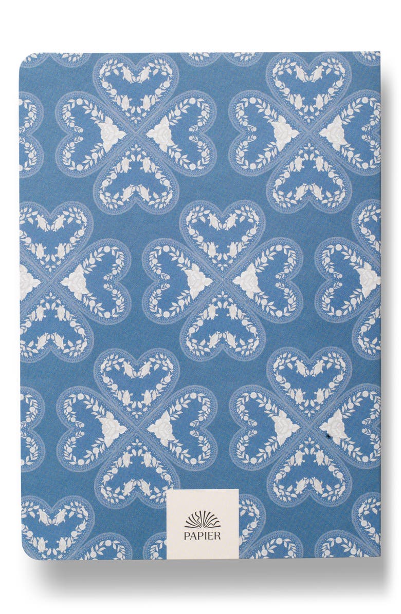 Papier Clover Notebook, Alternate, color, Blue