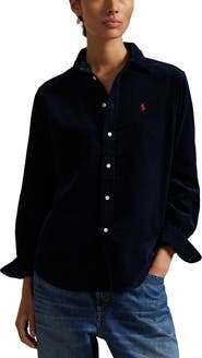 Polo Ralph Lauren Classic Fit Cotton Corduroy Button-Up Shirt