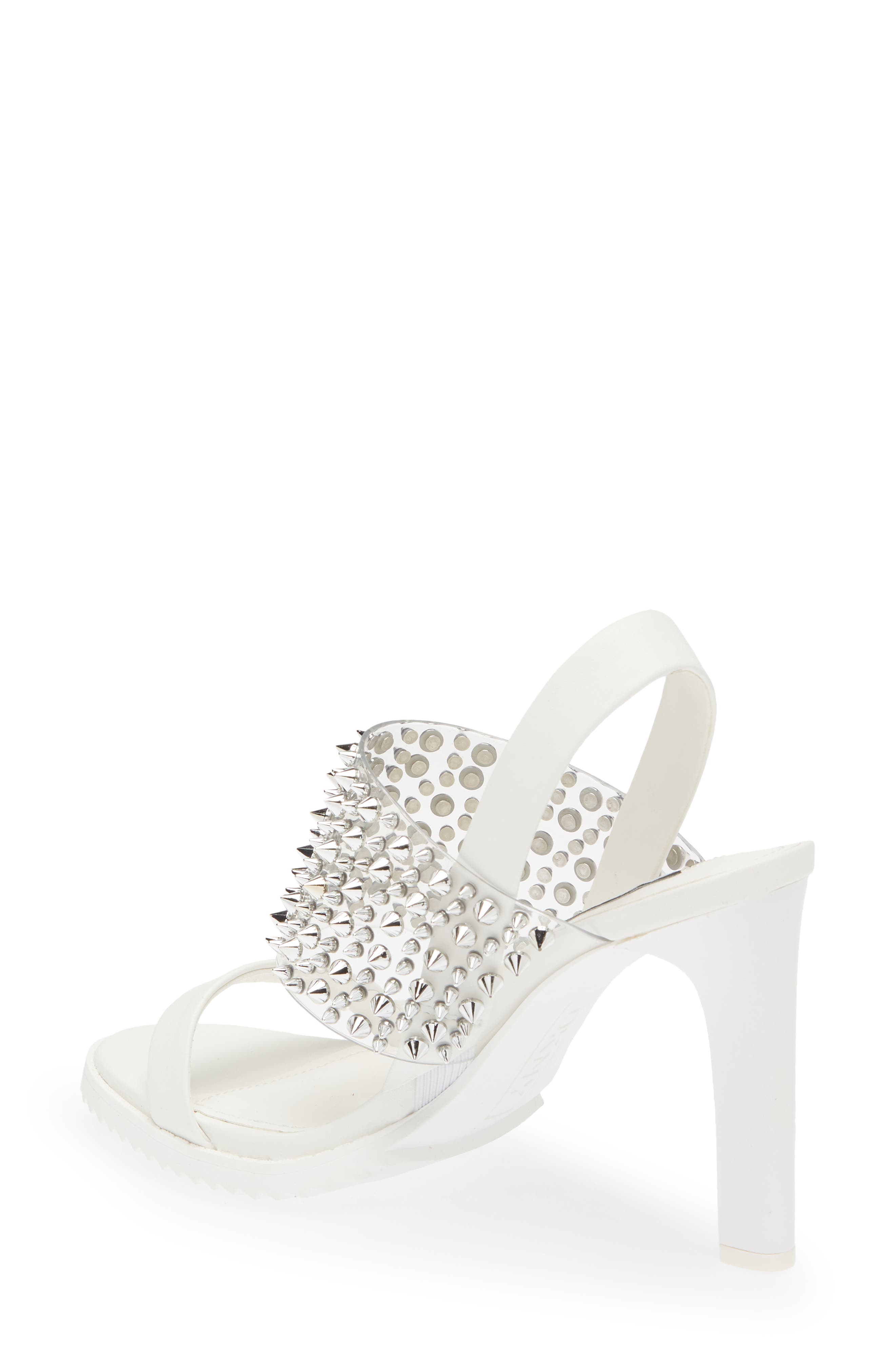 Balto Embellished Slingback Sandal, Alternate, color, WHITE