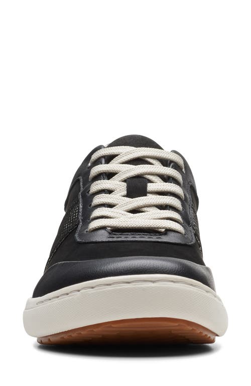 Clarks ® Nalle Fern Sneaker In Black