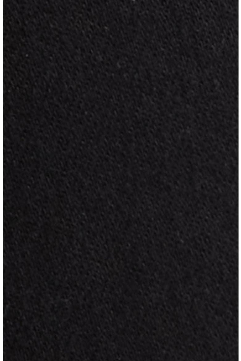 Rafaella Raw Hem Wide Leg Jeans, Alternate, color, BLACK
