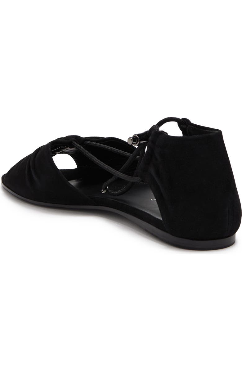 Longchamp Toggle Flat Sandal, Alternate, color,