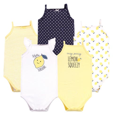 Soft Cotton Sleeveless Infant Bodysuits (Baby)