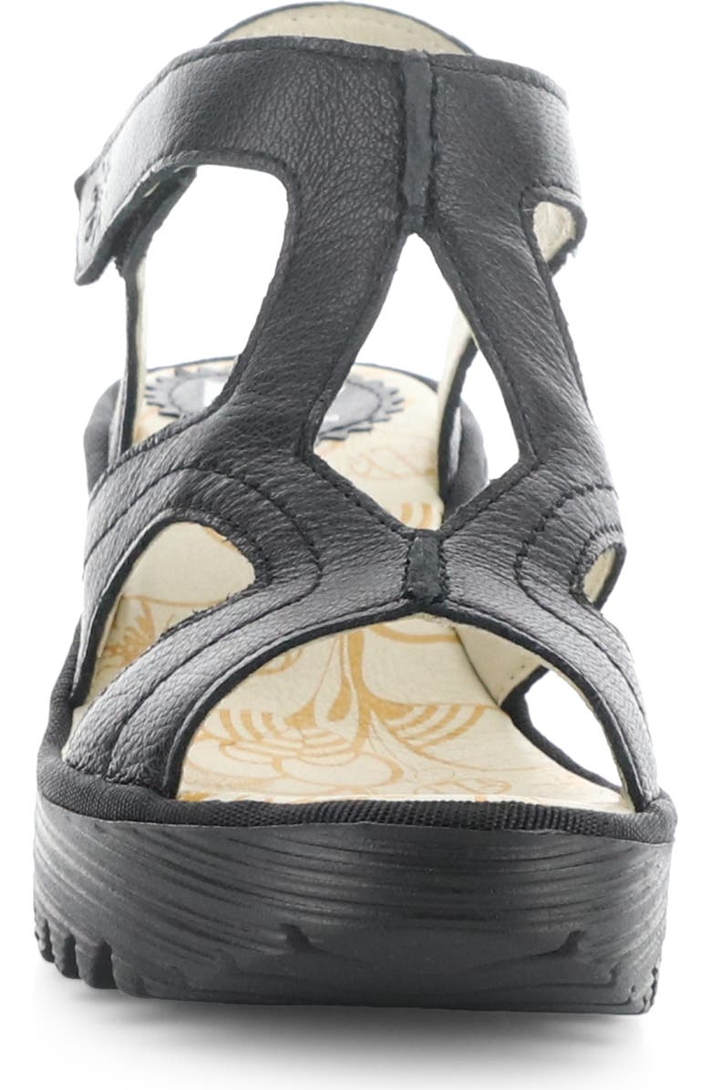 Fly London Yotu Platform Wedge Sandal, Alternate, color,