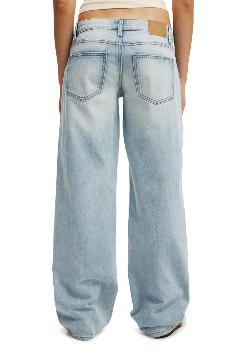 Women's Low Rise Straight Jean, Alternate, color, Notion Blue