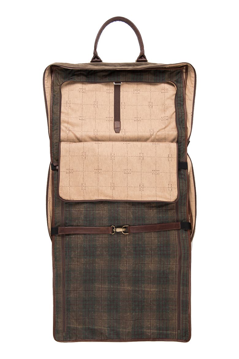 Tinsley Trifold Garment Bag, Alternate, color, BALDWIN OAK