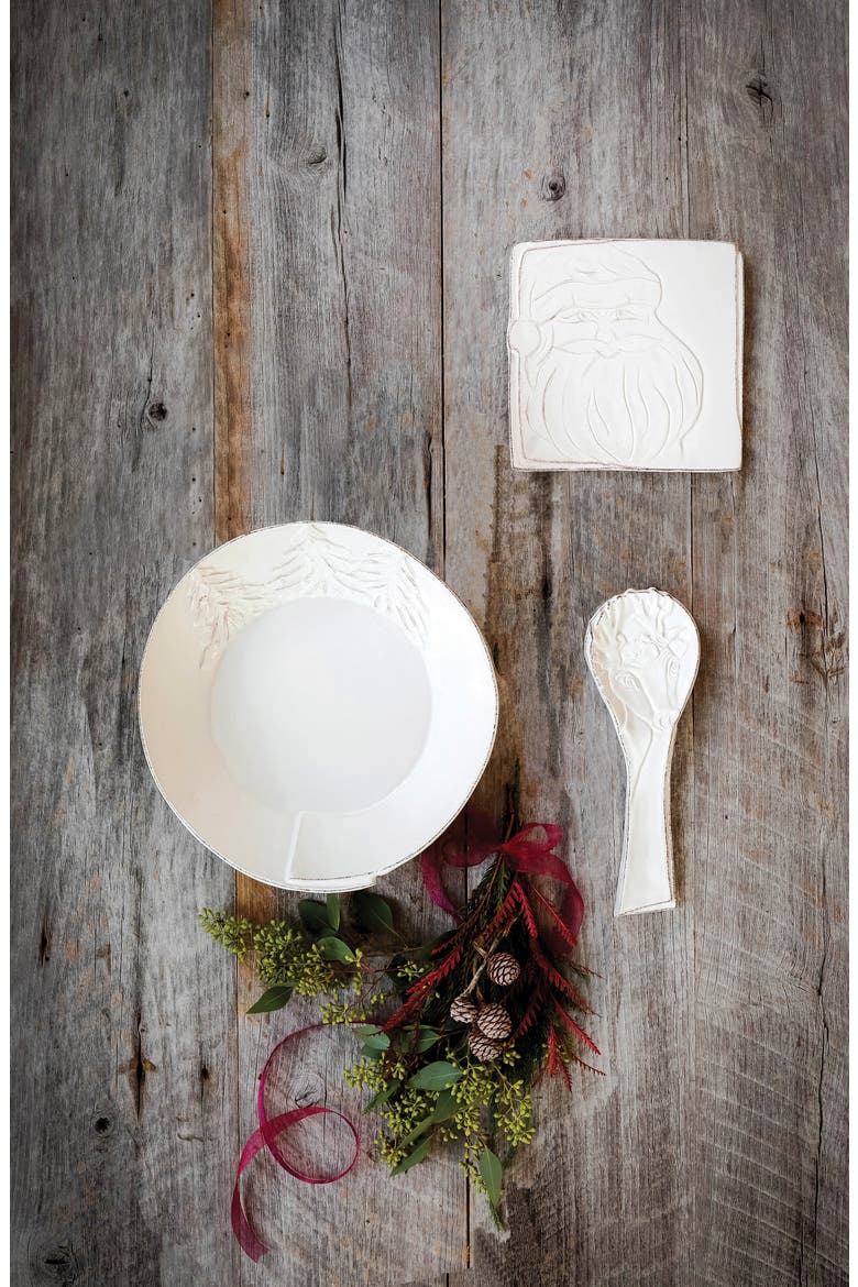 Lastra Winterland Shallow Bowl, Alternate, color, WHITE