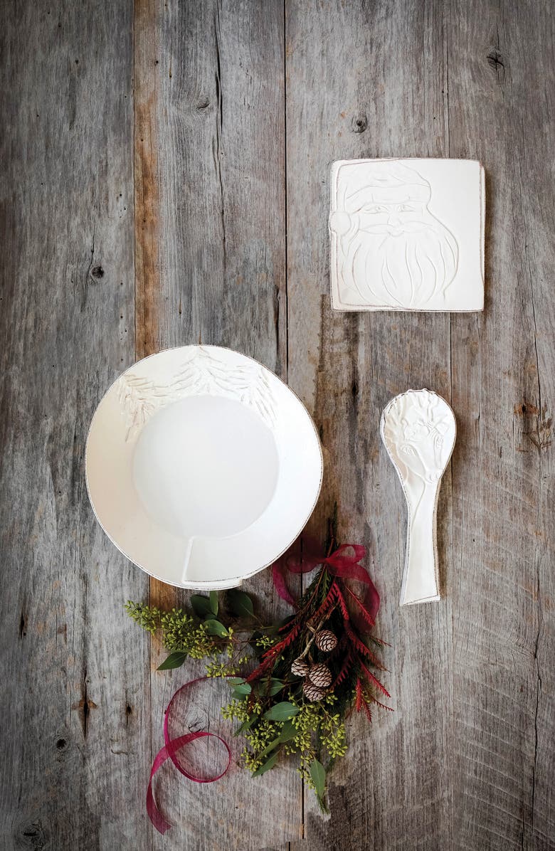 VIETRI Lastra Winterland Shallow Bowl, Alternate, color,