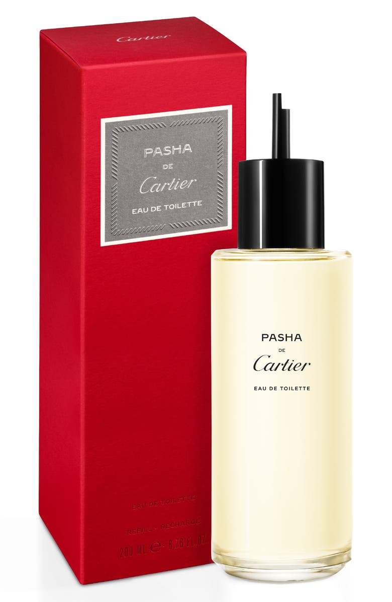 Cartier Pasha de Cartier Eau de Toilette Refill, Alternate, color, 